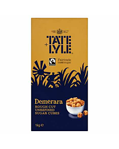 Tate & Lyle Demerara Rough Cut Sugar Cubes