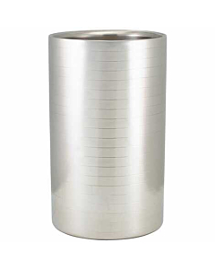 GenWare Ribbed Stainless Steel Wine Cooler