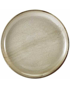 Terra Porcelain Grey Coupe Plate 30.5cm