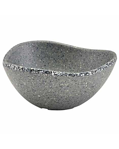 Grey Granite Melamine Triangular Ramekin 3.5oz