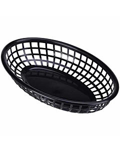 Fast Food Basket Black 23.5 x 15.4cm