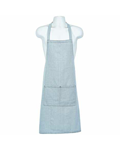 Light Blue Denim Bib Apron 70 x 90cm