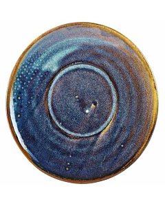 Terra Porcelain Aqua Blue Saucer 14.5cm