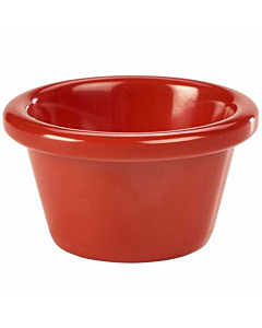 Ramekin 2oz Smooth Red