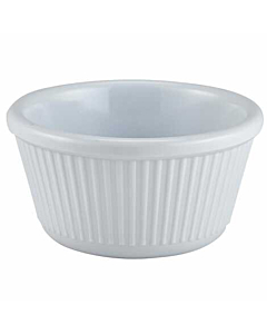 Ramekin 4oz Fluted White