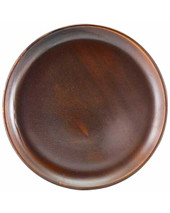 Terra Porcelain Rustic Copper Coupe Plate 27.5cm