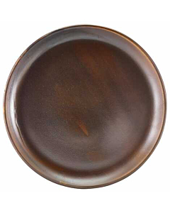 Terra Porcelain Rustic Copper Coupe Plate 30.5cm