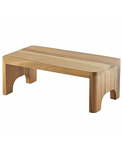 Acacia Wood GN Buffet Riser GN 1/3 12cm (H)