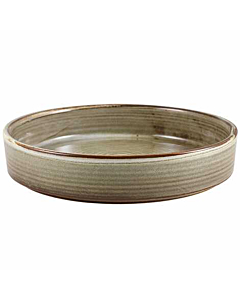 Terra Porcelain Grey Presentation Bowl 20.5cm
