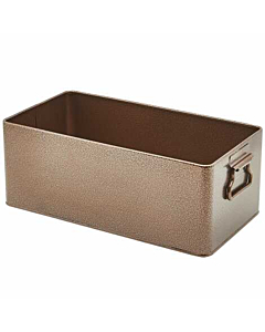 Galvanised Steel Box GN 1/3 Antique Copper