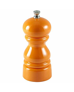 Genware Salt Or Pepper Grinder Orange 12.7cm