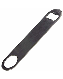 S/St. 'Bar Blade'  Flat Bottle Opener 7"
