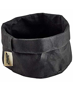 Black Washable Paper Bag 13 Dia x 10cm (H)