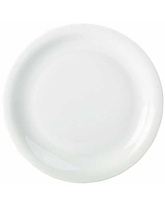 Genware Porcelain Narrow Rim Plate 28cm/11"