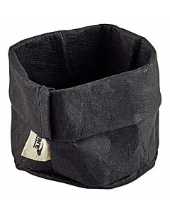 Black Washable Paper Bag 7 Dia x 6cm (H)
