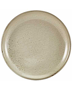 Terra Porcelain Grey Coupe Plate 24cm