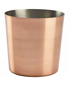 Copper Plated Serving Cup 8.5 x 8.5cm