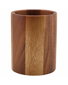 GenWare Acacia Wood Cutlery Cylinder