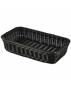 Polywicker Display Basket GN 1/3 Black