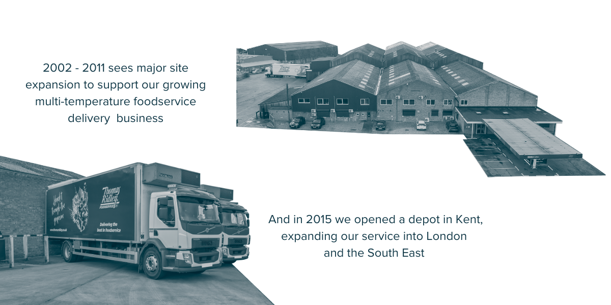 Timeline of Thomas Ridley's history from 2002 to 2015